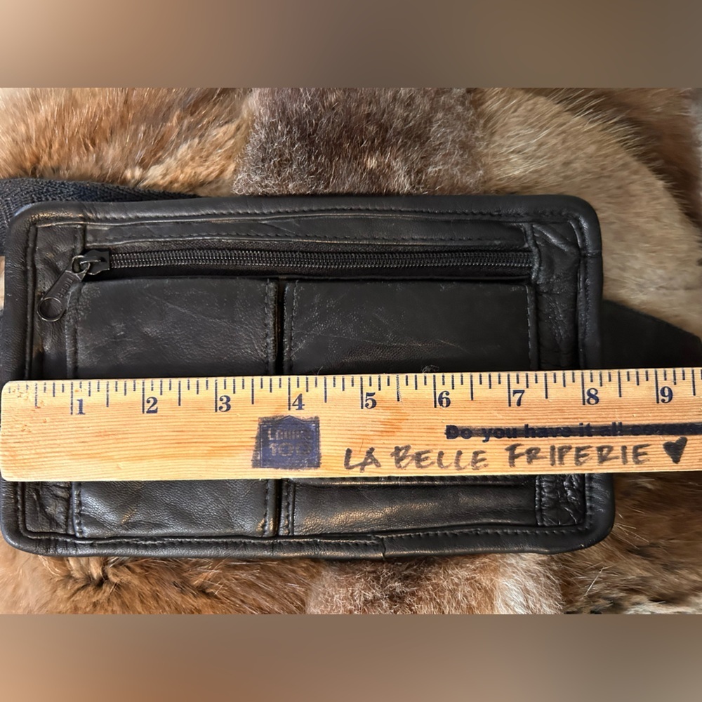 Leather belt wallet/crossbody - Picture 7 of 13